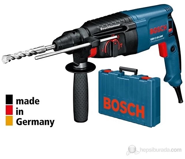 Bosch GBH 2-26 DRE Çantalı Görünüm